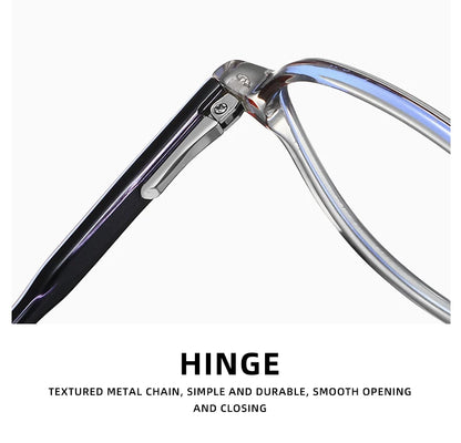 نظارات طبية دائرية متدرجة مصنوعة يدويًا من الأسيتات