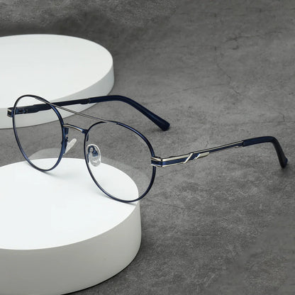 نظارات دائرية عتيقة اللون متغيرة اللون