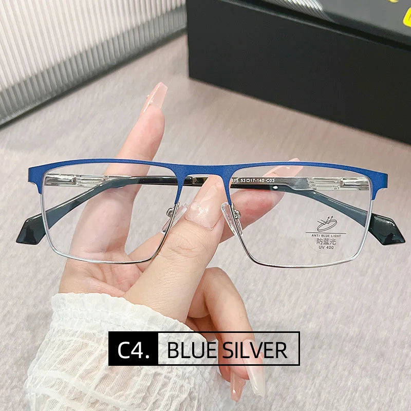 نظارات سكوير بيزنس التقدمية البلاستيكية الفولاذية