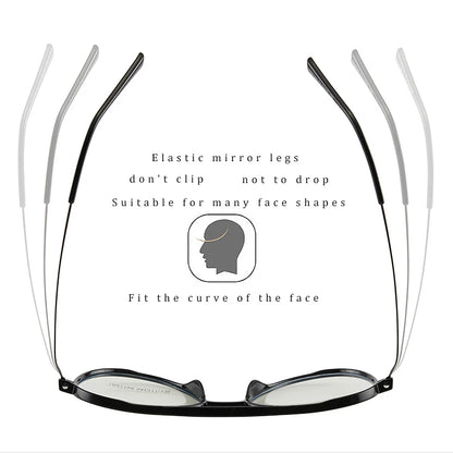 Photochromic Aviator Progressive Acetate Glasses