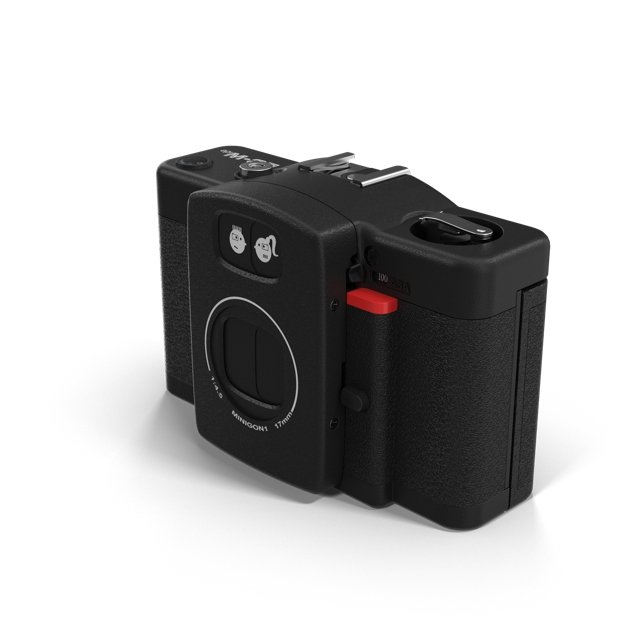 كاميرا رقمية بعدسة واسعة للتصوير الفوتوغرافي